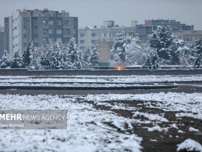 تداوم بارش شدید برف در مشهد
