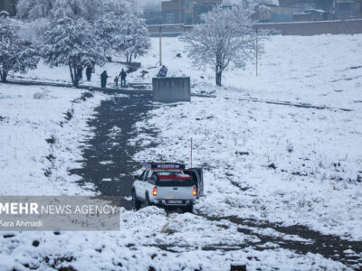 روز برفی مشهد با یک فوتی و ۳۲۰ عملیات آتشنشانی به ثبت رسید