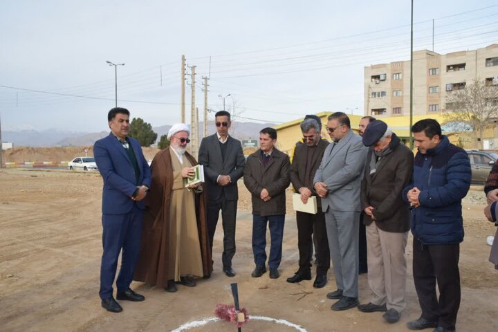 ترکمانی: مدرسه ۹ کلاسه شهرک بهارستان شاهرود کلنگ زنی شد