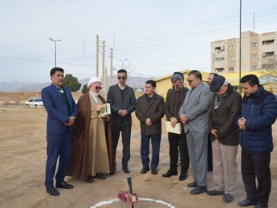 ترکمانی: مدرسه ۹ کلاسه شهرک بهارستان شاهرود کلنگ زنی شد