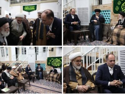 وزیر جهاد کشاورزی با آیت الله شبیری زنجانی دیدار کرد