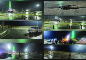 فرونشست زمین، ورودی شهر اسیر در استان فارس را مسدود کرد