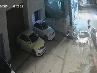 جنایت هولناک شهرک نشین صهیونیست در شرق نابلس+فیلم