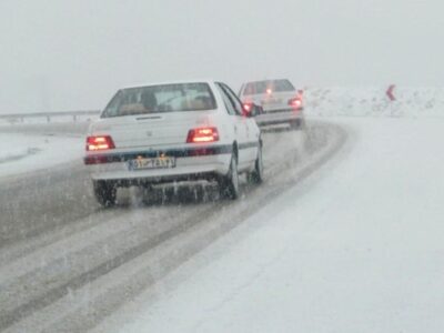 محدودیت تردد در جاده‌های خراسان رضوی در پی بارش برف و برودت هوا