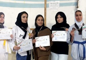 درخشش دختران تکواندوکار آستارایی در مسابقات قهرمانی پومسه گیلان