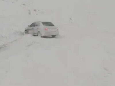 کولاک شدید در گردنه چری