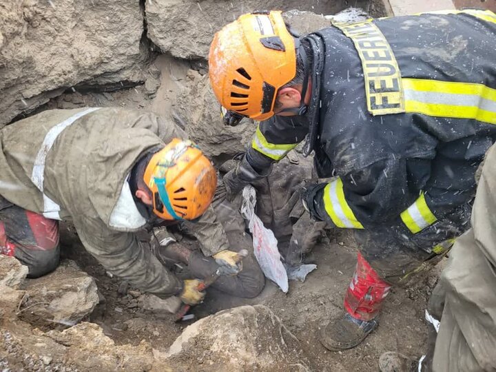 نجمی: یک کارتن‌خواب بر اثر ریزش سقف حفره در مشهد جان باخت