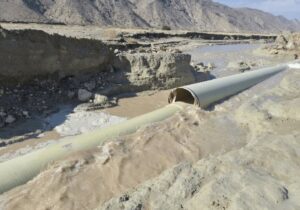 عملیات ترمیم خط انتقال آب شرب سد سلمان‌ فارسی همچنان ادامه دارد