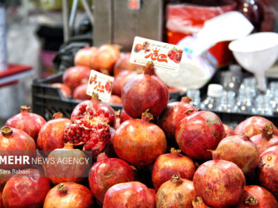 بازار شب یلدا در مازندران