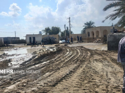 گزارش میدانی خبرنگار مهر از روستای سیل زده نگر پایین جاسک