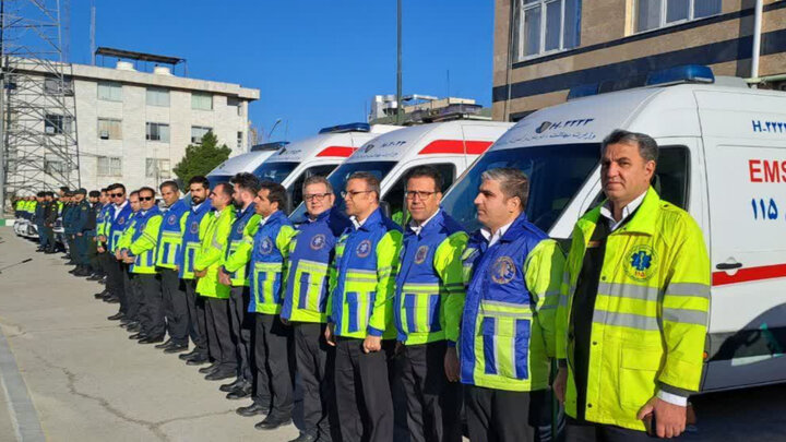 رزمایش طرح ترافیکی ویژه زمستان ۱۴۰۴ در کرمانشاه برگزار شد