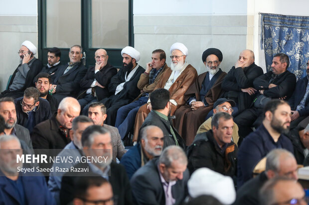 مراسم ترحیم آیت‌الله سید محمد شاهچراغی