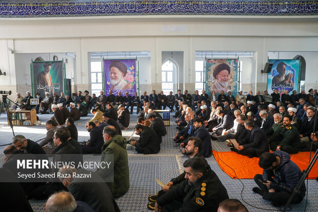 مراسم ترحیم آیت‌الله سید محمد شاهچراغی