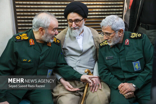 مراسم ترحیم آیت‌الله سید محمد شاهچراغی