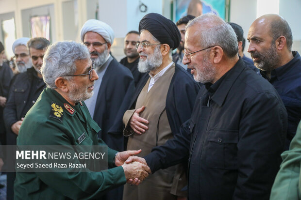 مراسم ترحیم آیت‌الله سید محمد شاهچراغی