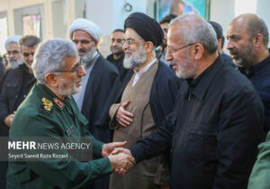 مراسم ترحیم آیت‌الله سید محمد شاهچراغی