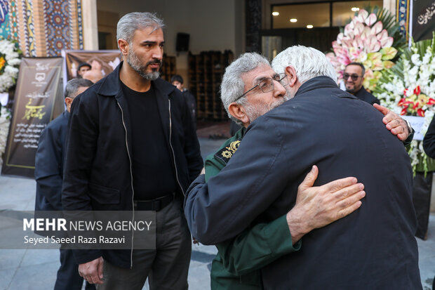 مراسم ترحیم آیت‌الله سید محمد شاهچراغی