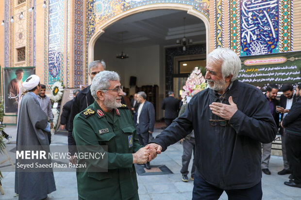 مراسم ترحیم آیت‌الله سید محمد شاهچراغی