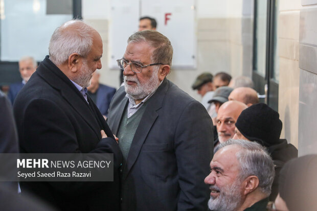 مراسم ترحیم آیت‌الله سید محمد شاهچراغی