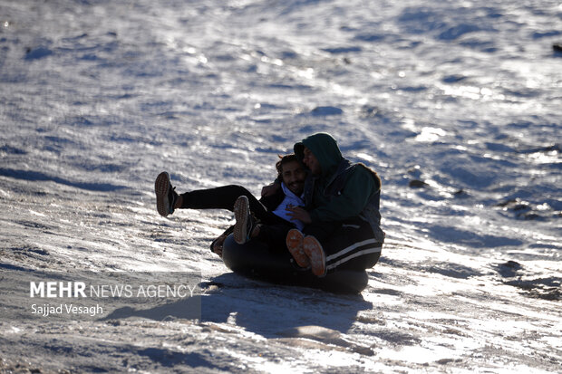 تیوب سواری در همدان