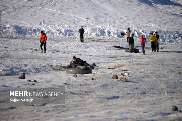 تیوب سواری در همدان