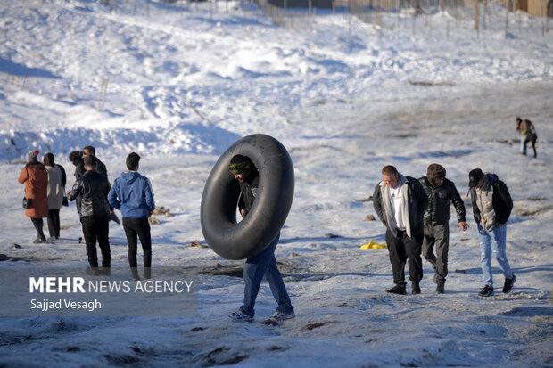 تیوب سواری در همدان