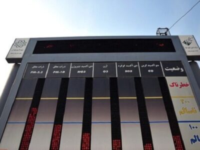 کیفیت هوا در استان بوشهر خطرناک است؛ شاخص روی ۵۰۰ قرار گرفت