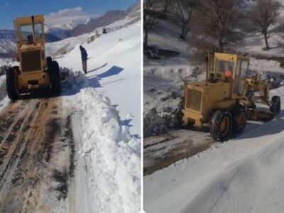 اینفوگرافیک؛ راهداران در خط مقدم زمستان کرمانشاه
