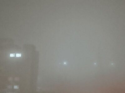 سکوت خاکستری اراک، میان دود و مه غلیظ