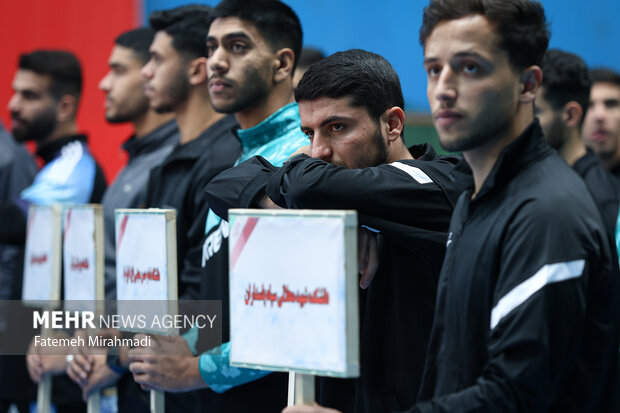 آیین افتتاحیه چهاردهمین‌ المپیاد فرهنگی ورزشی دانشگاه های افسری نیروهای مسلح