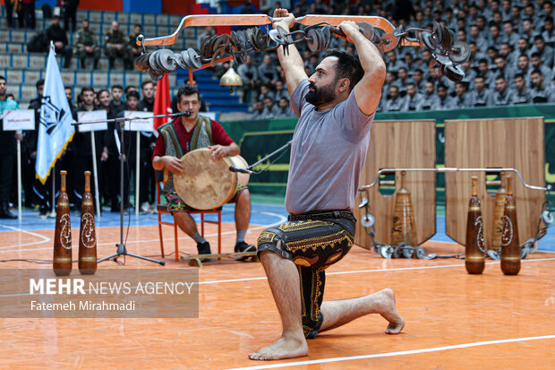 آیین افتتاحیه چهاردهمین‌ المپیاد فرهنگی ورزشی دانشگاه های افسری نیروهای مسلح