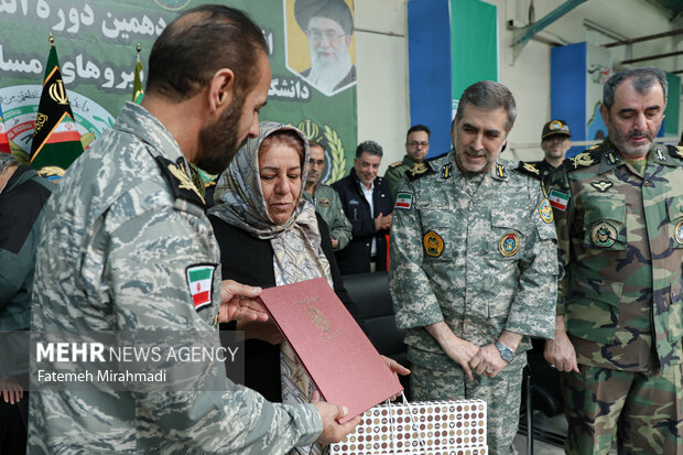 آیین افتتاحیه چهاردهمین‌ المپیاد فرهنگی ورزشی دانشگاه های افسری نیروهای مسلح