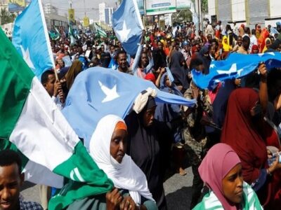 اعتراض‌های گسترده در موگادیشو علیه اقدام رژیم صهیونیستی
