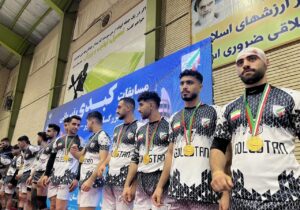 برد مقتدرانه گلستان در فینال کبدی کشور