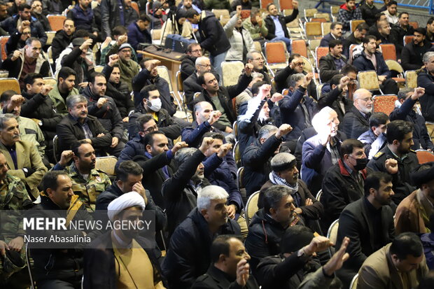 مراسم بزرگداشت حماسه نهم دی در سنندج