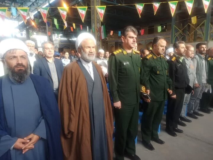 مراسم بزرگداشت ۹ دی در برازجان برگزار شد