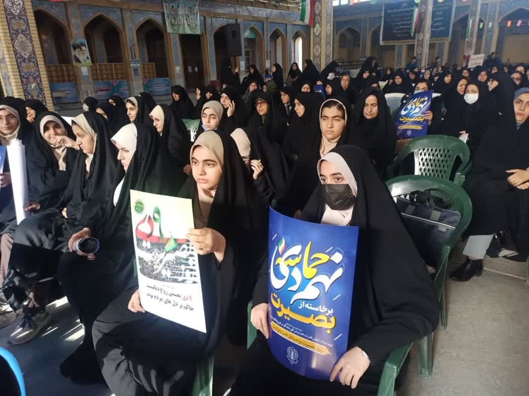 مراسم بزرگداشت ۹ دی در برازجان برگزار شد