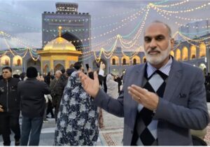 حرم امام رضا(ع) غرق در نور ولادت امام جواد(ع)