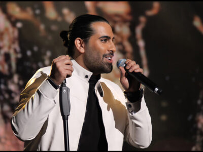 ببینید | حمله یک هوادار به خواننده ایرانی حین اجرای کنسرت