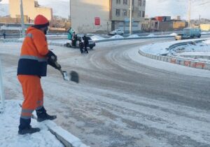 سردی هوا، گرمی خدمت؛ ستاد بحران شهرداری شهرکرد در میدان عمل