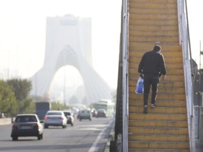 گزارش کیفیت هوای تهران در صبح ۱۷ آذر