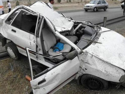 ببینید | تصادف شدید پراید با لاماری!