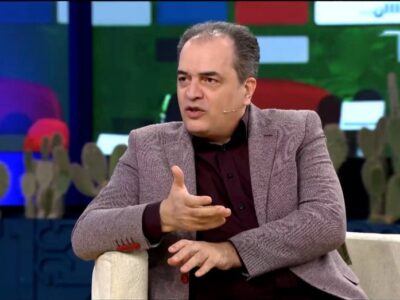 شوخی پیمان یوسفی وسط گزارش دربی ۱۰۶/ نصفش کن!