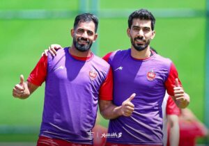 عکس| ستاره پرسپولیس و همسرش در کنسرت آرمین زارعی