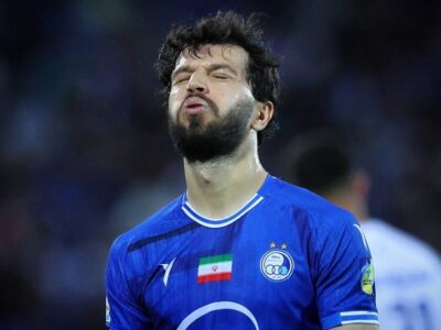 عکس | پرتاب بازیکن استقلال به هوا با هوش مصنوعی!