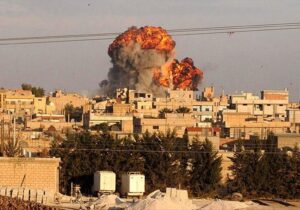 حمله عربستان به یک شهر مرزی یمن