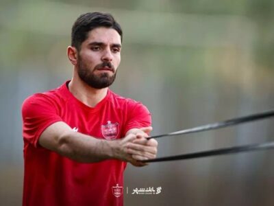 عکس| استایل ترسناک ستاره پرسپولیس برای دربی