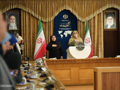 ببینید | سرفههای مکرر سخنگوی دولت در نشست خبری!