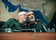 عکسی از شهیدان باقری در یک شهر موشکی/ شهید حاجی زاده هم بود