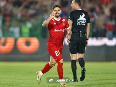 عکس| عذرخواهی ستاره جوان پرسپولیس پس از خراب کردن پنالتی!